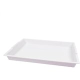 Playbox plastični beli pladenj z ročaji 41x31cm | Shoptok.si