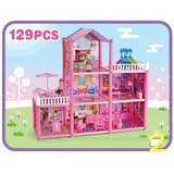Magic Toys Sastavi sam! kućica za lutke sa dodacima 129kom | shoptok.hr