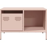  Stol za kavu ružičasti 68,5x50x43,5 cm hladno valjani čelik | shoptok.hr