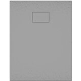 vidaXL Kad za tuš SMC siva 90x70 cm | Shoptok.si