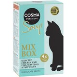 4 x 40 g Cosma Soup poskusno pakiranje - Miks 1 (4 vrste) | shoptok.hr