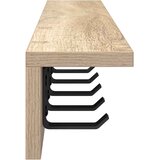  Vješalica za kapute na zidu Sonoma hrast 80 x 10,5 x 10,5 cm | shoptok.hr