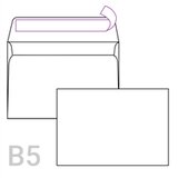  Kuverta B5, 250 x 176 mm, bijela, 500 komada | shoptok.hr