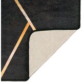  Perivi tepih crno-zlatni 120 x 180 cm protuklizni | shoptok.hr
