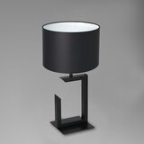  Stona lampa 1xE27/60W/230V 45 cm crna/bela | Eponuda.com