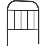 Maison Chic kovinsko posteljno vzglavje - vzglavna omarica - nočna omarica črno 75 cm, (21704615) Cene