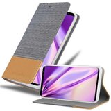 Cadorabo Ohišje, združljiv s Samsungom v svetlo sivo rjavi barvi - zaščitni pokrov z magnetnim zapiranjem, stoječo funkcijo in režo za kartico, (20567496) | Shoptok.si