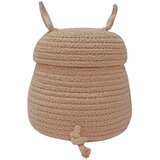 Lorena Canals Svijetlo ružičasta tekstilna dječja kutija za pohranu ø 17x15 cm Mini Peggy the Pig – | shoptok.hr