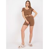 FANCY Set-FA-KMPL-7742.56P-brown | Shoptok.si