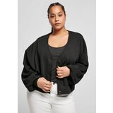 Urban Classics Women's Organic Oversized Short Terry Cardigan Black | ePonuda.com