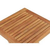  Zložljiva vrtna miza 45x45x45 cm trdna tikovina, (20801112) | Shoptok.si