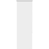 vidaXL rolo zatemnjena bela 45x130cm širina tkanine 40,7cm poliester | Shoptok.si