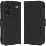 INORCO Ovitek za telefon Denarnica za ZTE nubia Z50 Ultra Multiple Card Slots Phone Shell PU usnjeni ovitek za stojalo, (22033405) Cene