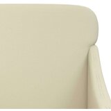  Fotelja krem 63 x 76 x 80 cm od umjetne kože - Krema 1 | shoptok.hr