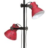  Stoječa svetilka 25 W obrabljeno rdeča 25x25x90/140 cm E27, (22125908) | Shoptok.si