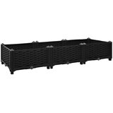  Povišena gredica 120 x 40 x 23 cm od polipropilena | shoptok.hr