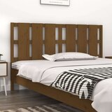 vidaXL uzglavlje za krevet boja meda 185,5x4x100 cm masivna borovina | shoptok.hr