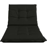  Jastučić za ležaljku GEMERT 100% poliester Crna 190 x 70 x 9 cm - Crna 190 x 70 x 9 cm Melange | shoptok.hr