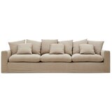 Kave Home Bež lanena sedežna garnitura 340 cm Nora – | Shoptok.si