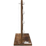  Ogledalo za Toalet Pravokutni Dimljeni hrast 60 x 45 x 18 cm | shoptok.hr