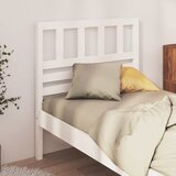  Uzglavlje za krevet bijelo 81 x 4 x 100 cm od masivne borovine | shoptok.hr