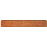  Povišena vrtna gredica boja hrđe 320 x 80 x 45 cm čelik COR-TEN | shoptok.hr