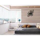 Zidni satovi ROMAN WENGE HMCNH010-wenge (moderni zidni sat) | shoptok.hr