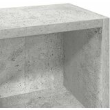  Ormarići za CD-ove 2 kom siva boja betona 21x16x93,5 cm iverica | Eponuda.com