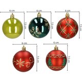  Set Kuglica za Božićno Drvce Springos® 6 cm 30 kom. | shoptok.hr