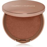 Nude by Nature Flawless Pressed Powder Foundation kompaktni puder u prahu nijansa C8 Chocolate 10 g | shoptok.hr