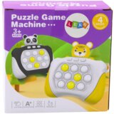  Arkadna i senzorna igračka Pop-It Panda - crno/bijela | shoptok.hr
