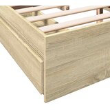  Okvir za krevet s ladicama boja hrasta 160x200 cm drveni Smeđa 160 x 200 cm | shoptok.hr