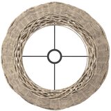  Sjenilo za svjetiljku smeđe Ø 50 x 30 cm od pruća | shoptok.hr
