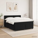 s box springom, madracem i LED-om Crna 140 x 200 cm | shoptok.hr