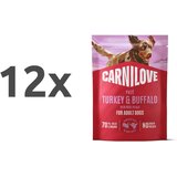 Carnilove Dog Adult vrečka, pate - puran in bivol - 300 g 12 x 300 g | Shoptok.si