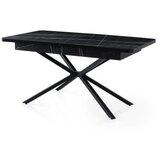 Hanah home Trpezarijski sto Falcon - 2962, 160x79x90 cm, Crni | Eponuda.ba