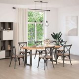 vidaXL Noge kavne mizice U-oblika 2 kosa antracit 50x(72-73)cm jeklo | Shoptok.si