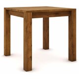  Hrastov stol 80 x 80 cm, braon brušen | shoptok.hr