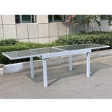 Garden Pleasure Vrtni blagovaonski stol sa staklenom pločom 90x135 cm Lola - | shoptok.hr