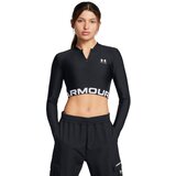Under Armour Ženska majica HeatGear Rib 1/4 Zip LS Top Black XL | Eponuda.ba
