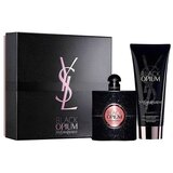 Yves Saint Laurent Ysl black opium set (edp 50ml + body lotion 50ml) Cene