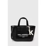 Karl Lagerfeld Torbica črna barva, 245W3082