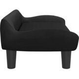  Krevet za pse crni 70x40x24 cm baršunasti | shoptok.hr