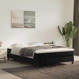  Krevet s oprugama i madracem crni 140 x 190 cm baršunasti | shoptok.hr