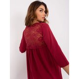 RUE PARIS Dress-RV-SK-7321.70-burgundy | shoptok.hr