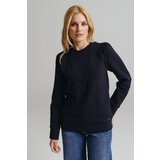 Legendww ženski teget duks od pamuka sa modernim detaljima 7960-9505-05