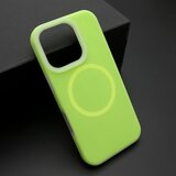 Maska pastel color magsafe za iphone 16 pro/ zelena