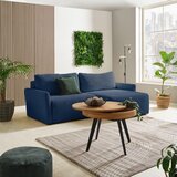 MID.YOU KOTNA SEDEŽNA GARNITURA, rebrasti žamet modra | Shoptok.si