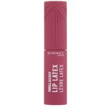 Rimmel London Thrill Seeker Lip Latex sjajni tekuća ruž za usne 6 ml nijansa 300 Main Character | shoptok.hr