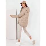 DStreet Women's quilted jacket OLMO beige Cene